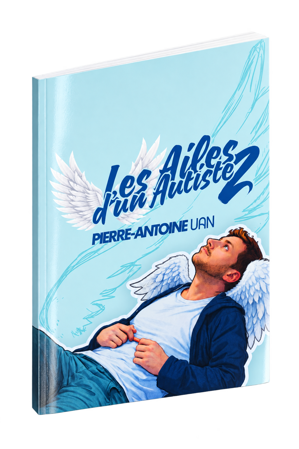 Maquette souple brillante de Les Ailes d’un Autiste 2