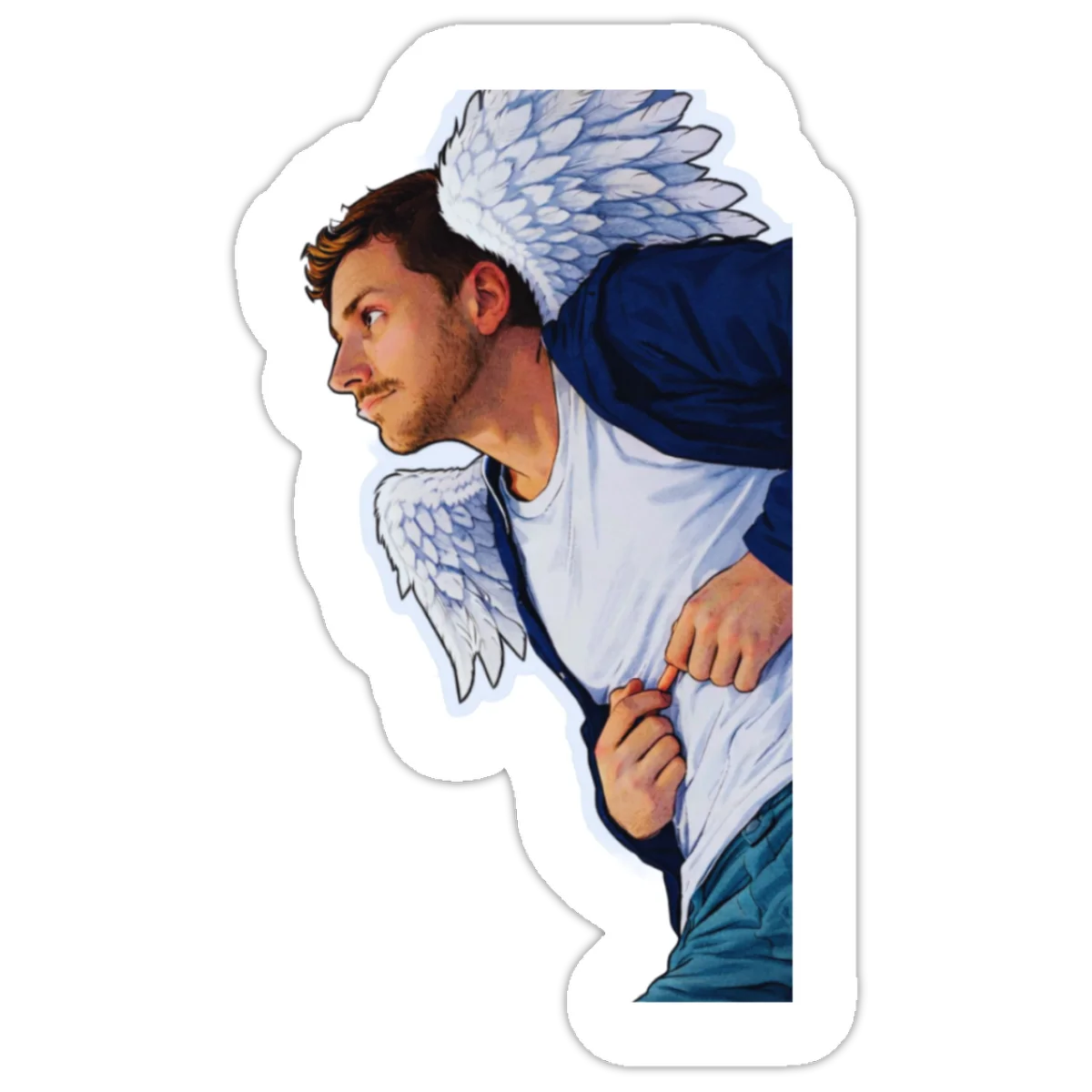 Sticker Les Ailes
